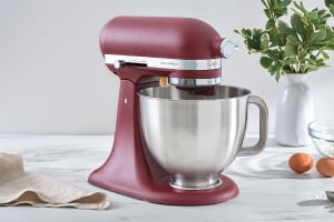 New KitchenAid Artisan Plus stand mixer in Sun Dried Tomato color